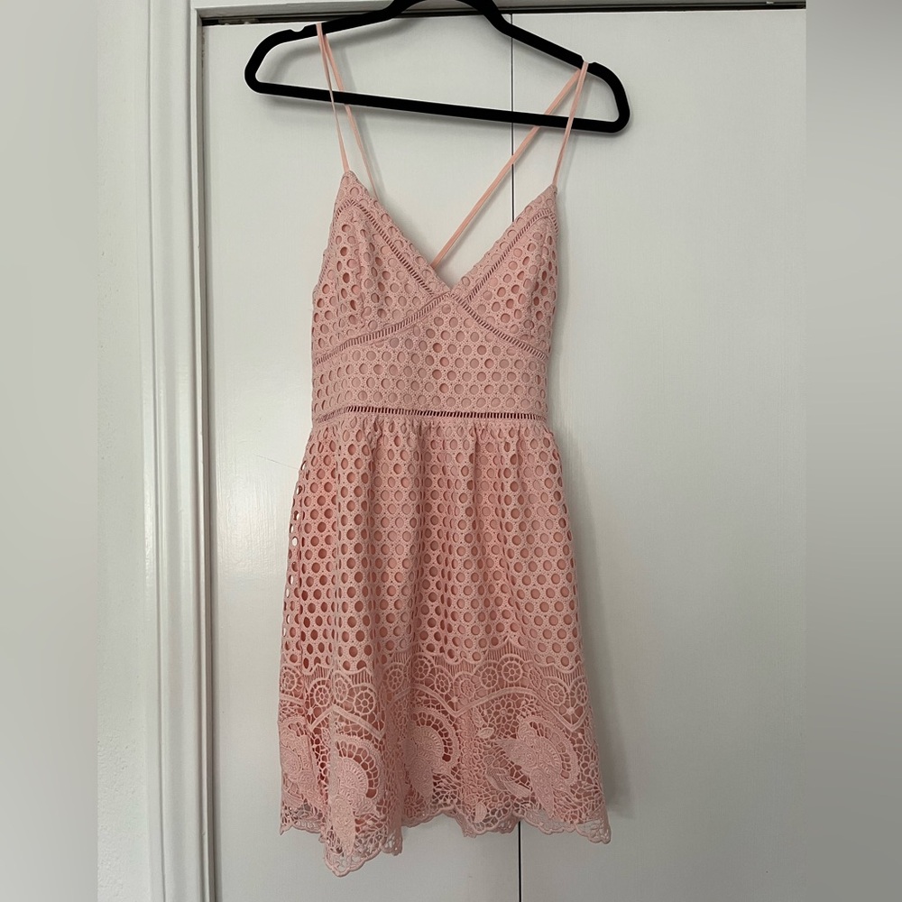 Abercrombie Pink Mini Dress